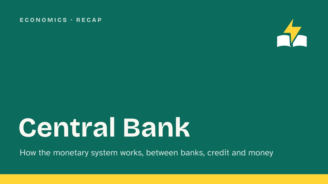 Slide 1 of the presentation on Central Bank: Central Bank