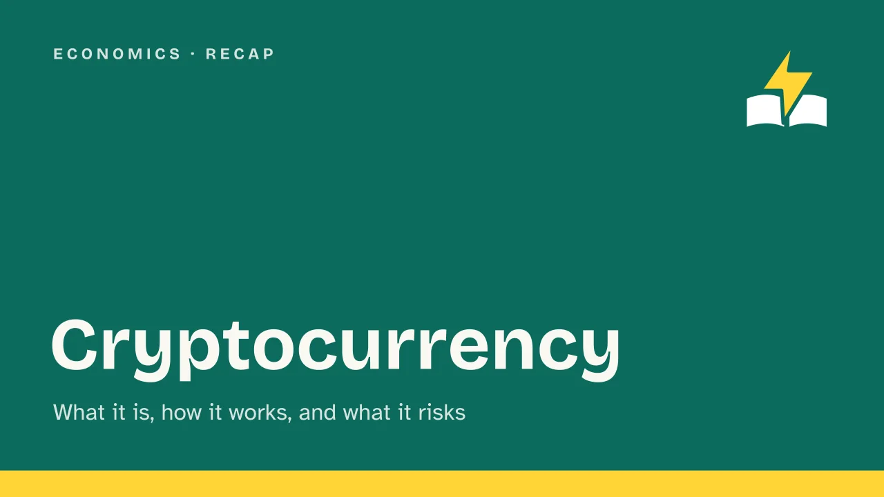 Slide 1 of the presentation on Cryptocurrency: Cryptocurrency