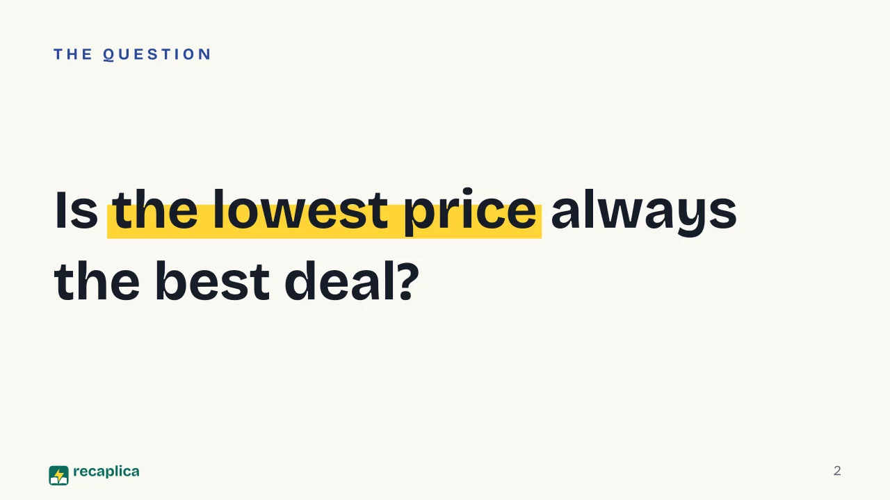 Slide 2 of the presentation on Cheap flights: Is the lowest price always the best deal?