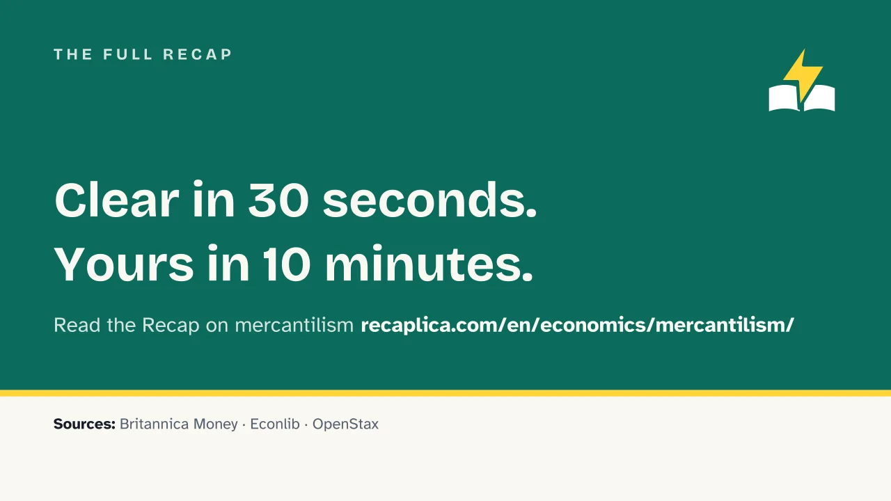 Slide 16 of the presentation on Mercantilism: The full Recap