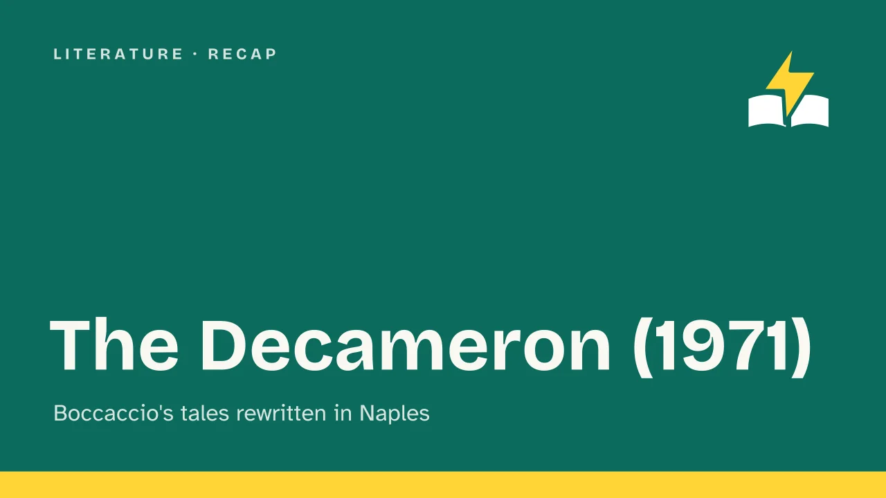 Slide 1 of the presentation on The Decameron (1971): The Decameron (1971)