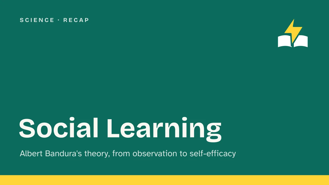 Slide 1 of the presentation on Bandura's Social Learning Theory: Social Learning