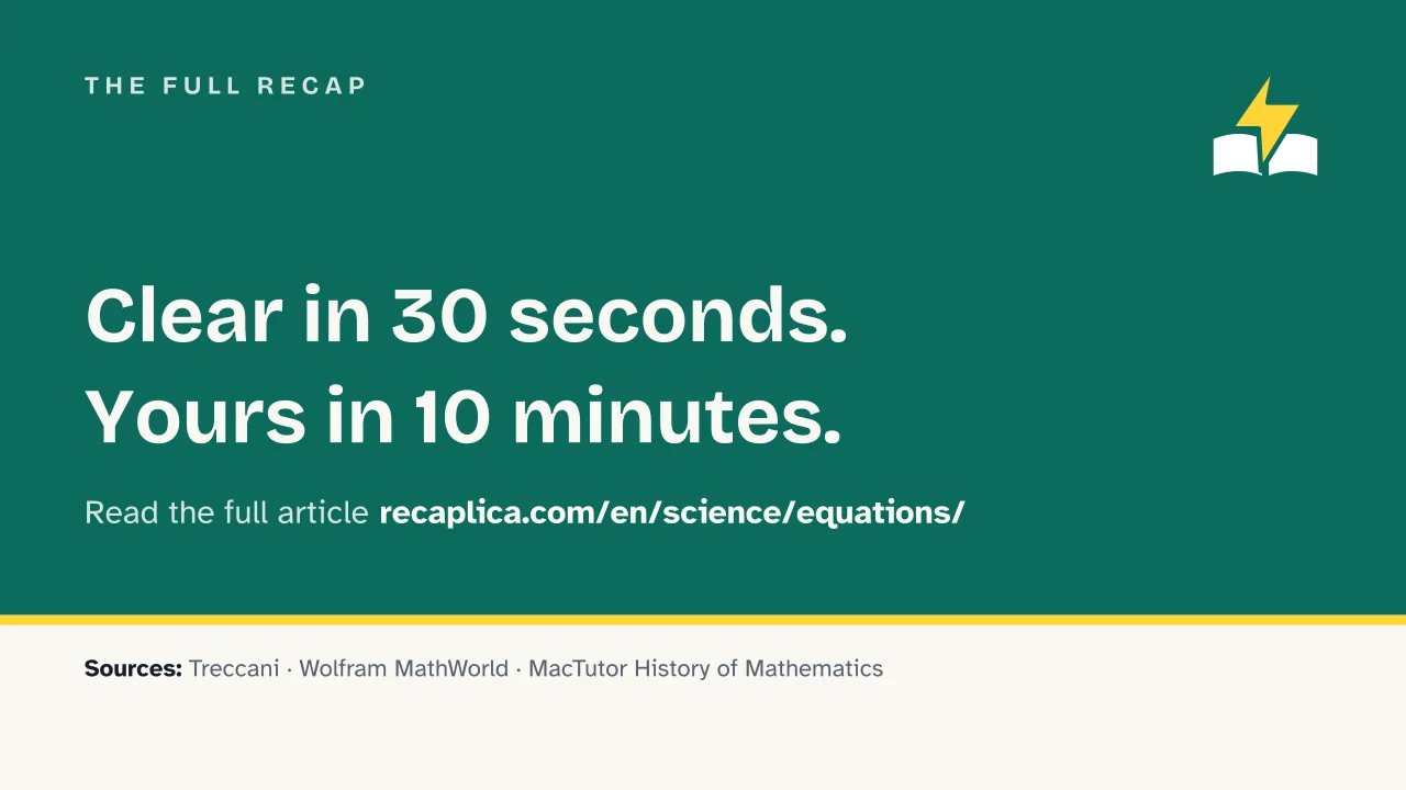 Slide 17 of the presentation on Equation: The full Recap