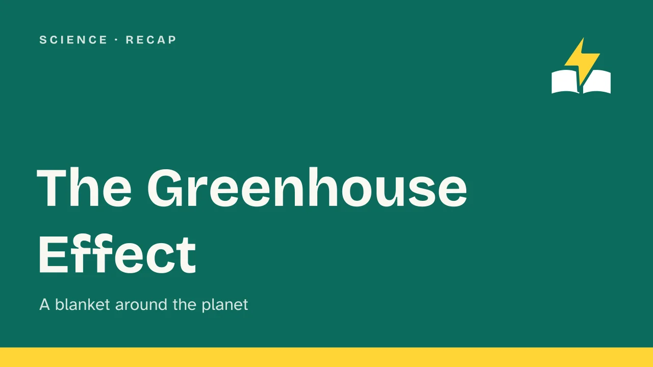Slide 1 of the presentation on The Greenhouse Effect: The Greenhouse Effect