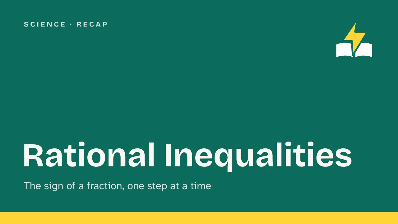 Slide 1 of the presentation on Rational Inequalities: Rational Inequalities
