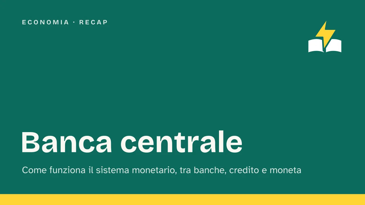 Slide 1 della presentazione su Banca centrale: Banca centrale
