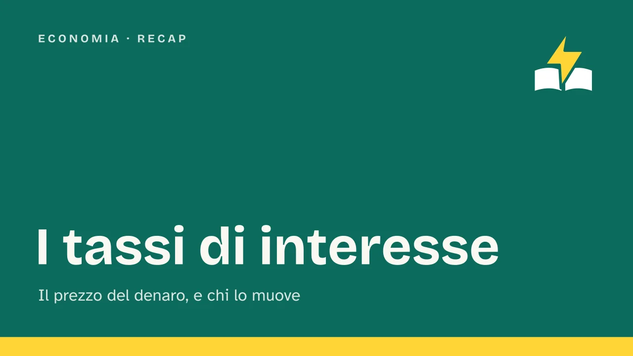 Slide 1 della presentazione su I tassi di interesse: I tassi di interesse