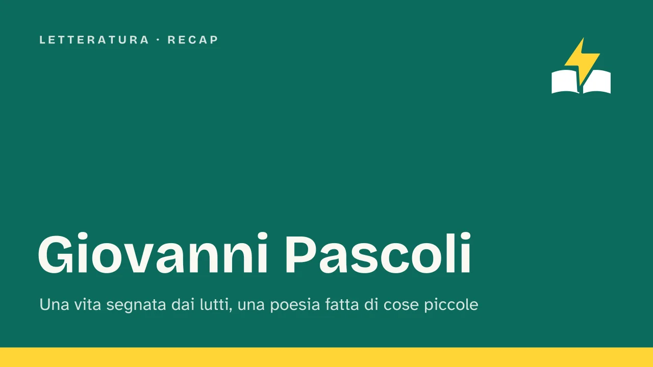 Slide 1 della presentazione su Giovanni Pascoli: Giovanni Pascoli