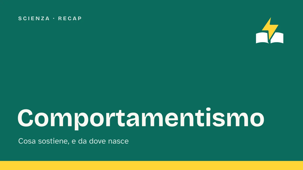 Slide 1 della presentazione su Comportamentismo: Comportamentismo