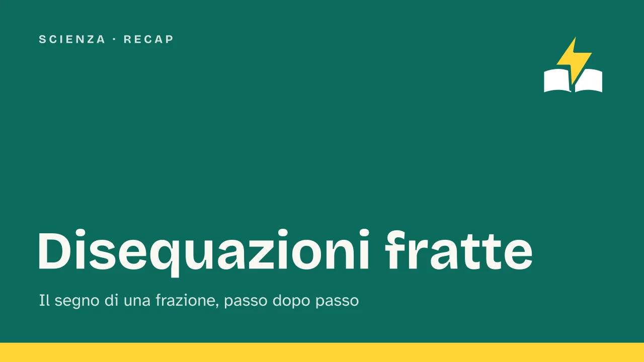 Slide 1 della presentazione su Disequazioni fratte: Disequazioni fratte
