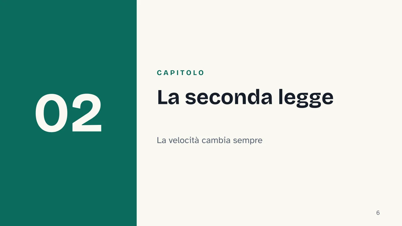 Slide 6 della presentazione su Le leggi di Keplero: Capitolo 02: La seconda legge