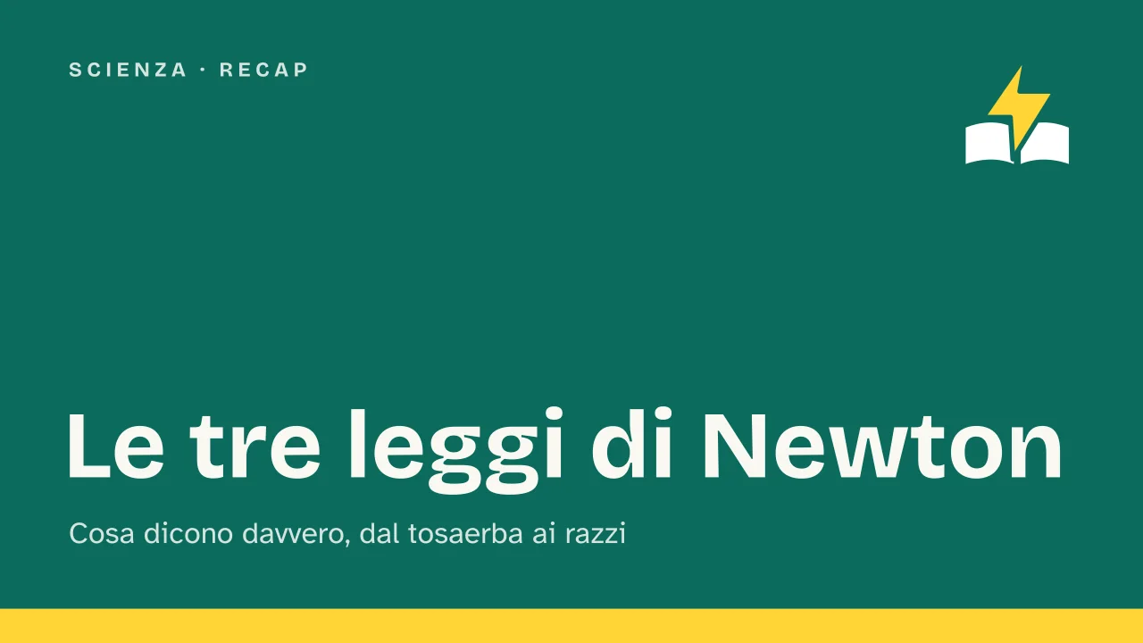 Slide 1 della presentazione su Le tre leggi di Newton: Le tre leggi di Newton
