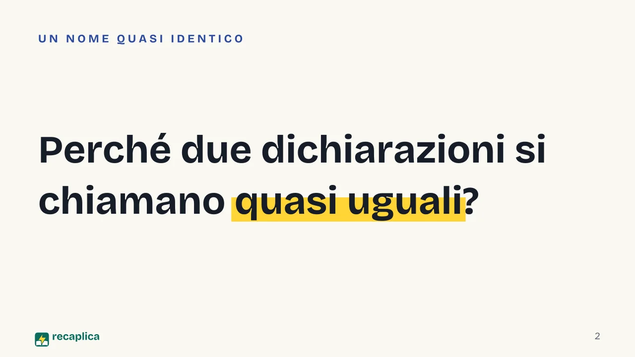 Slide 2 della presentazione su Dichiarazione dei diritti dell'uomo e del cittadino: Perché due dichiarazioni si chiamano quasi uguali?