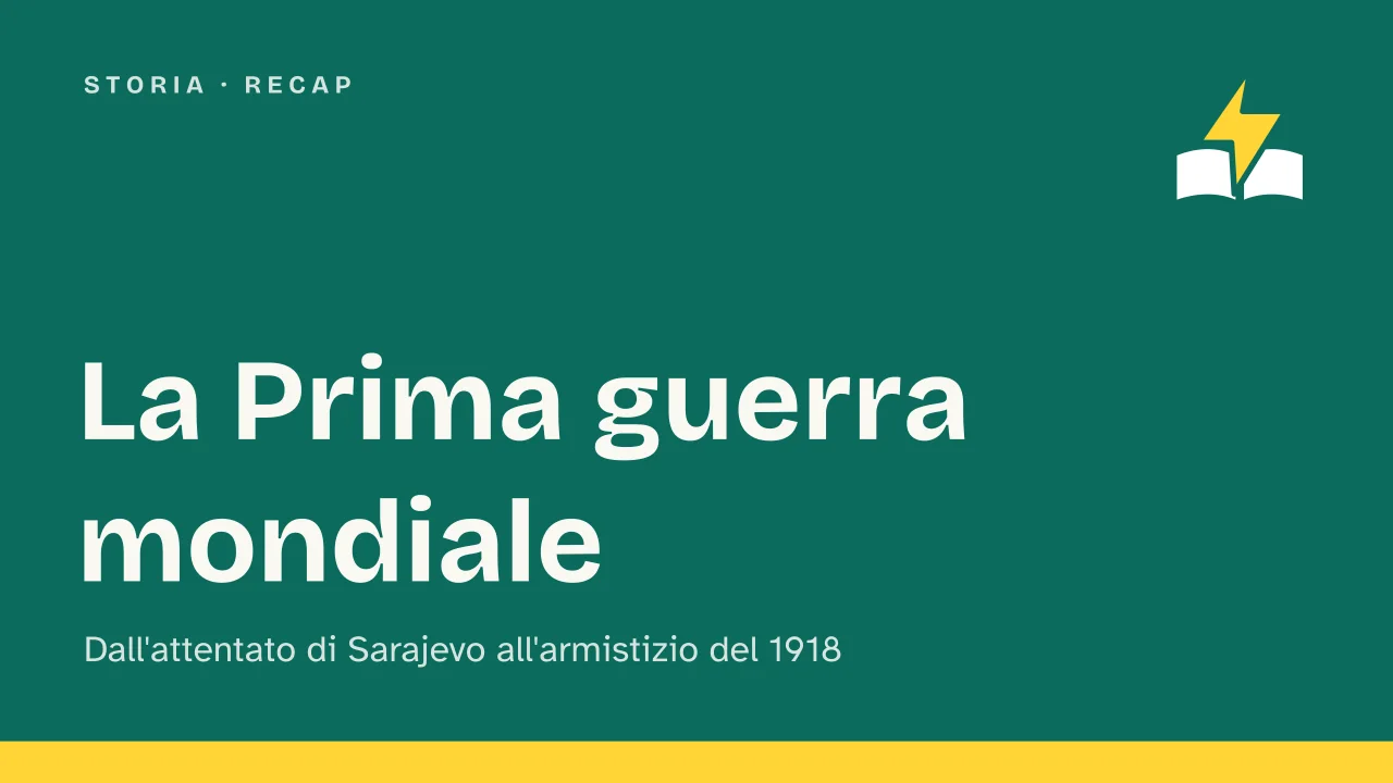 Slide 1 della presentazione su Prima guerra mondiale: La Prima guerra mondiale