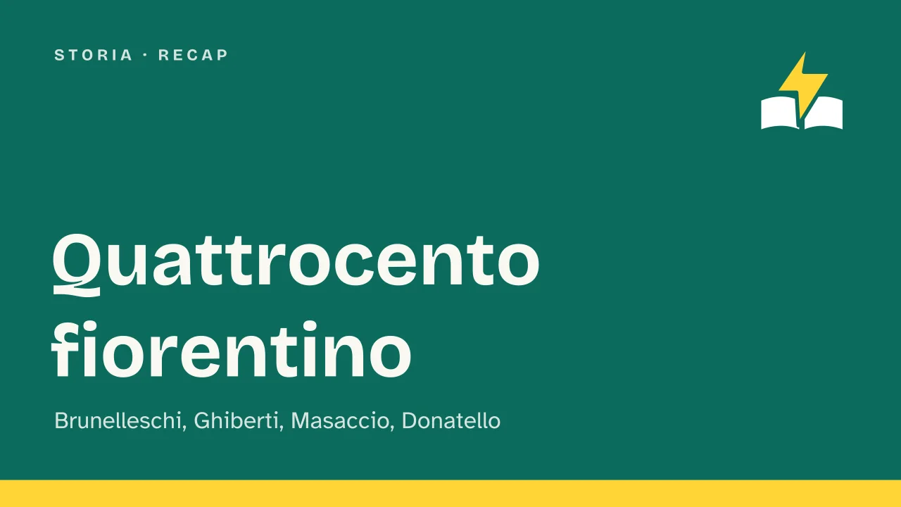 Slide 1 della presentazione su Quattrocento fiorentino: Quattrocento fiorentino