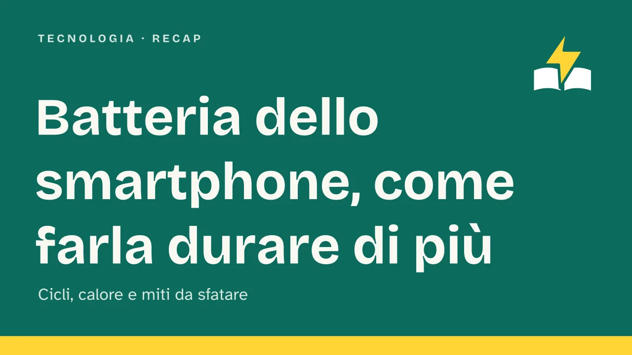 Slide 1 della presentazione su Batteria dello smartphone: Batteria dello smartphone, come farla durare di più