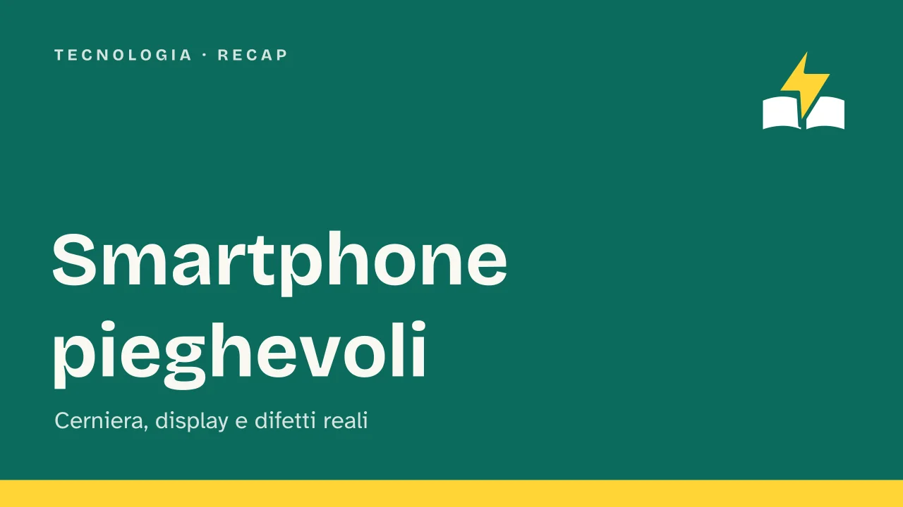 Slide 1 della presentazione su Smartphone pieghevoli: Smartphone pieghevoli